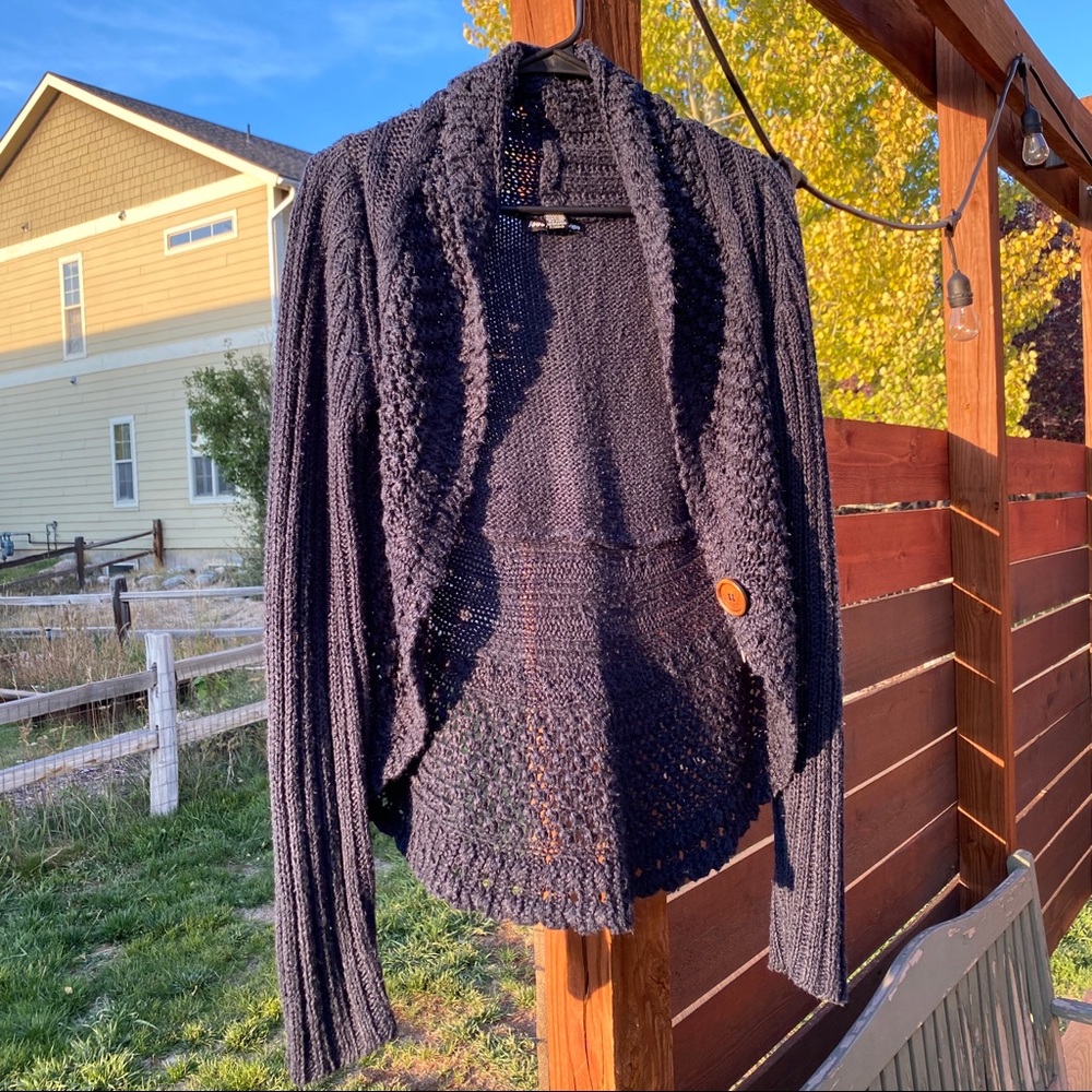 ✨FREE✨Love by Design Navy Cardigan